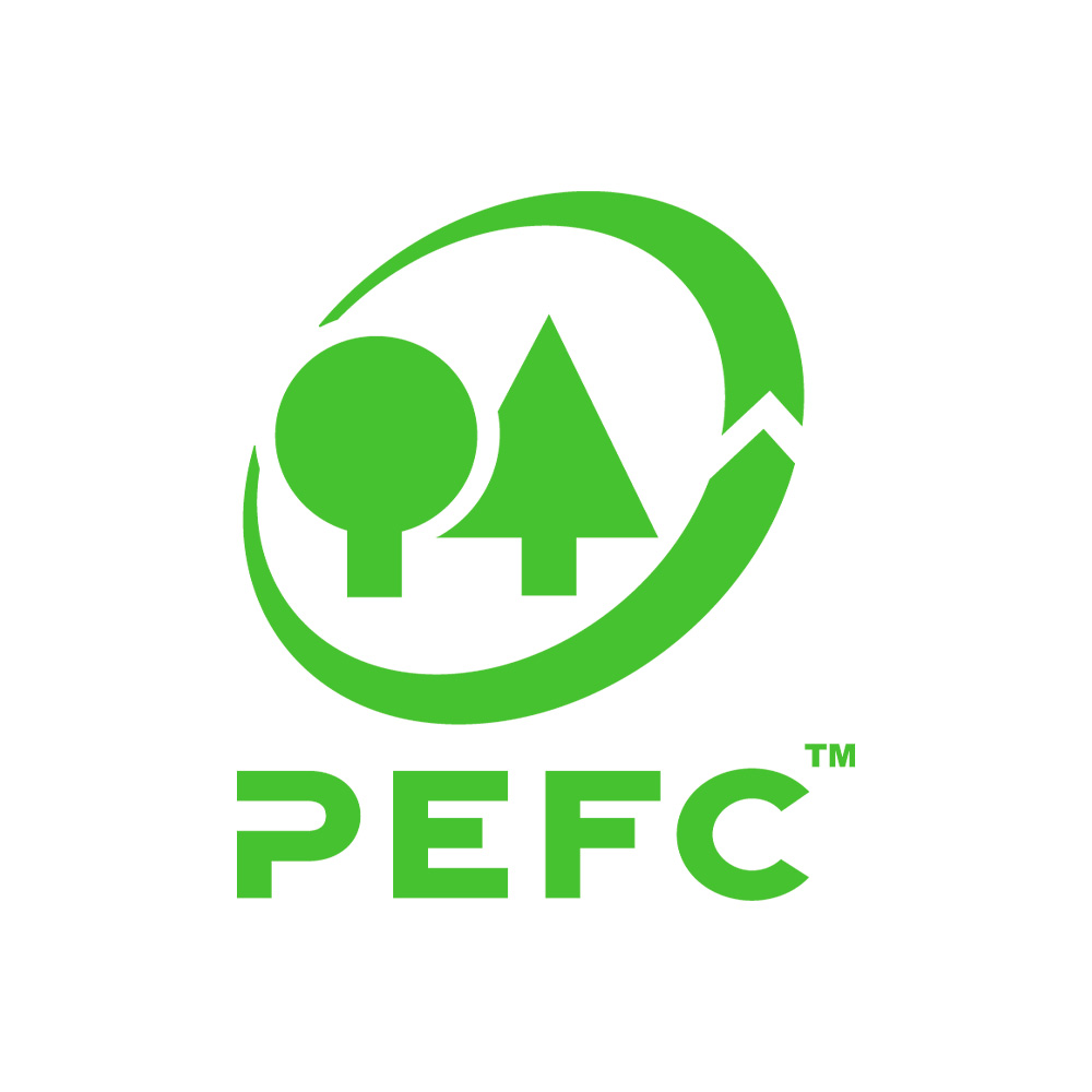 The PEFC certification logo.